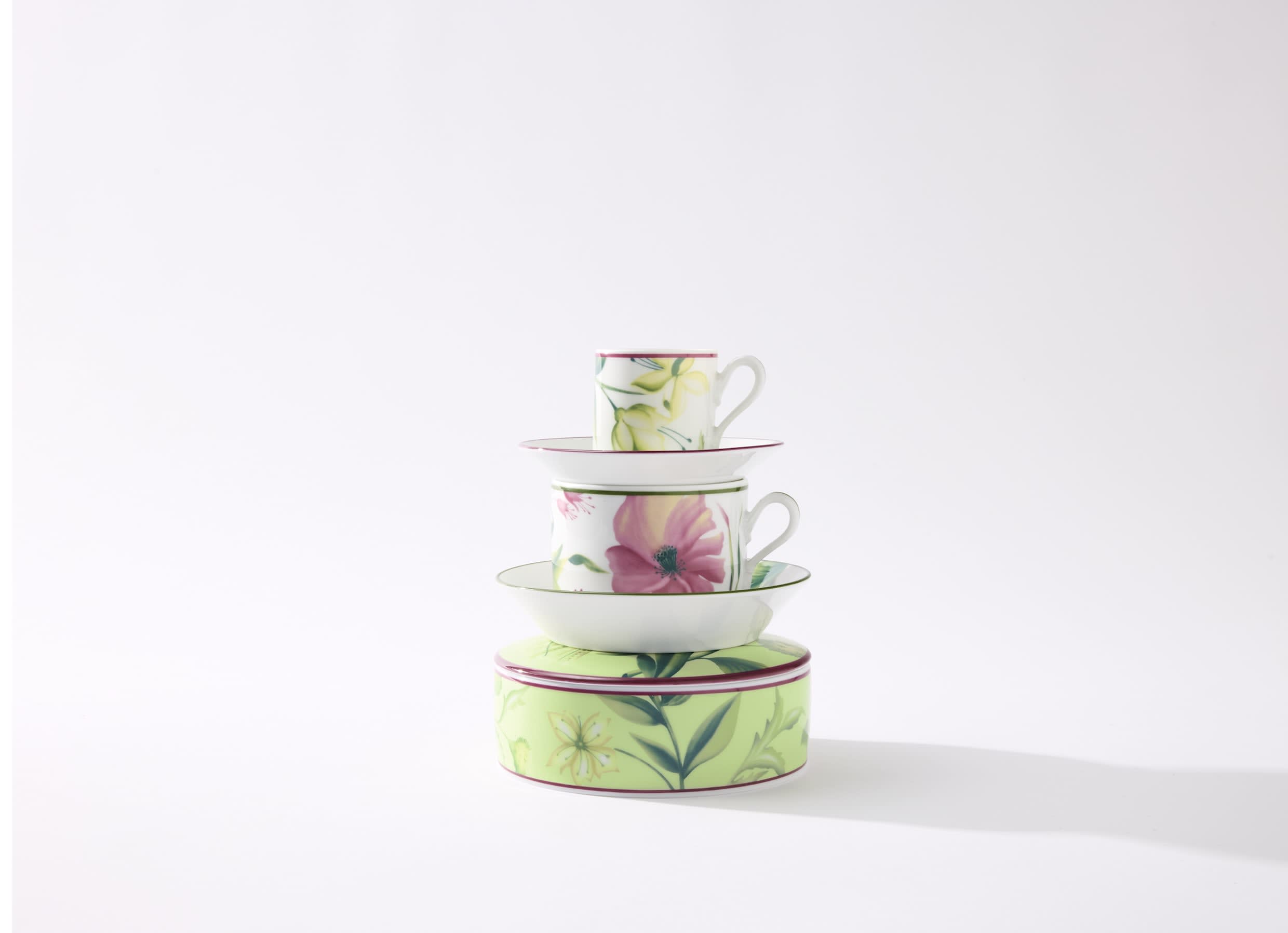 Trinket box Acanto green | Florenza | GINORI 1735